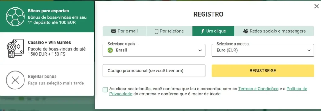 Betway entrar