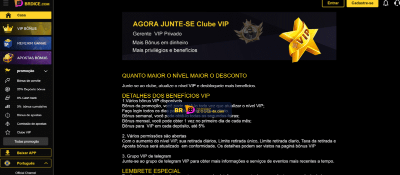 Bonus deposito